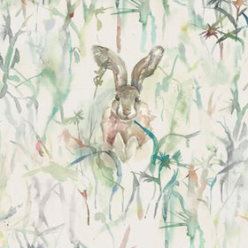 Voyage Maison Jackrabbit Printed Cotton Fabric Cream