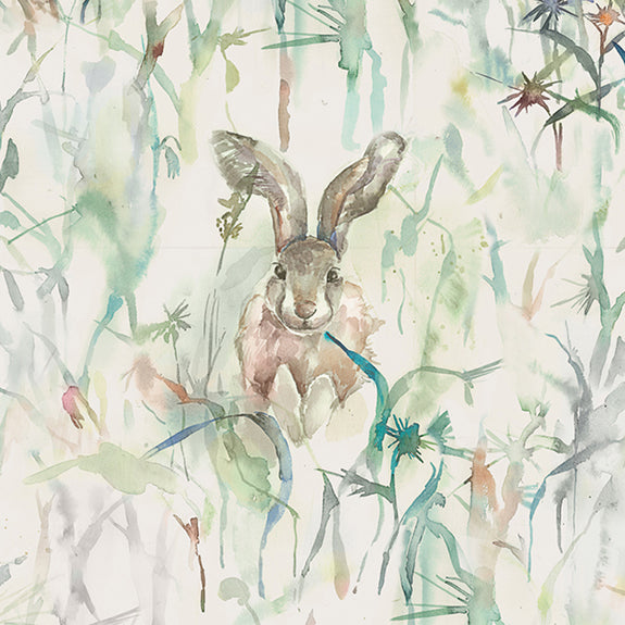 Voyage Maison Jackrabbit Printed Cotton Fabric Linen