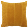 Furn. Jagger Ribbed Corduroy 45cm x 45cm Filled Cushion Ochre Yellow