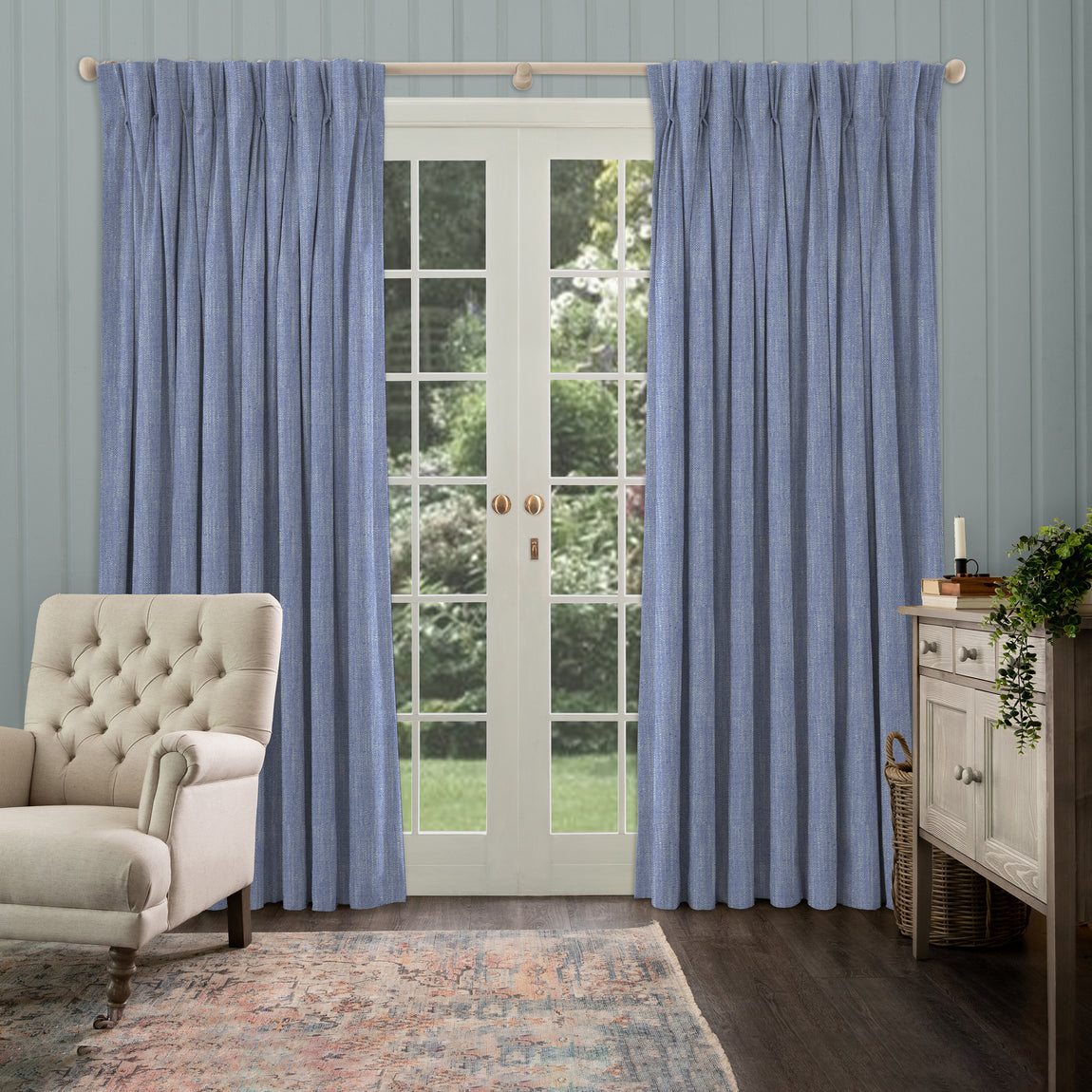 Voyage Maison Jedburgh Fabric Cobaalt