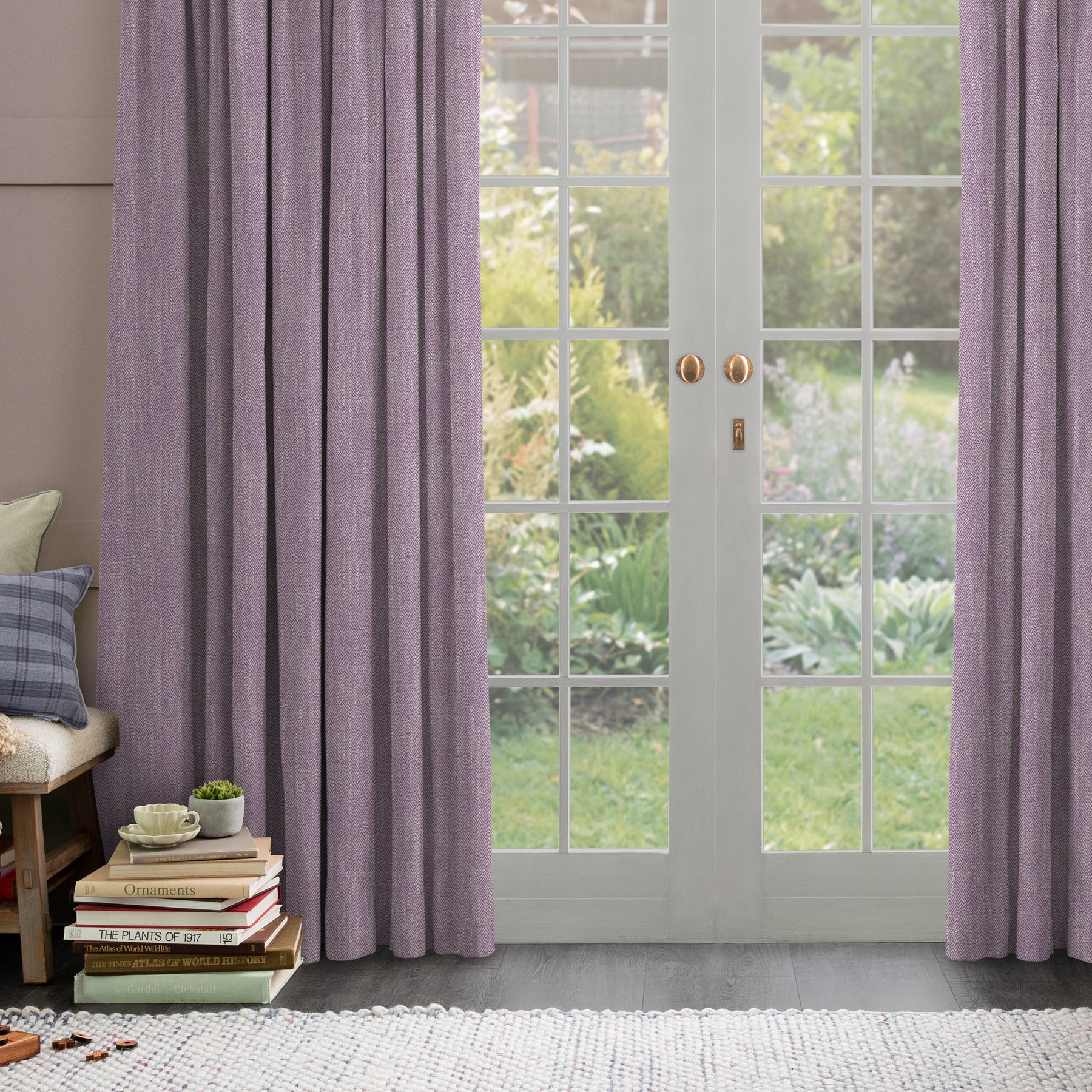 Voyage Maison Jedburgh Fabric Damson