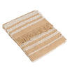 Hoem Jour Woven Fringed 130cm x 180cm Throw Nougat