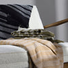 Hoem Jour Woven Fringed 130cm x 180cm Throw Nougat