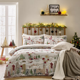 Furn Joy To All Duvet Cover Bedding Set Snow Berry