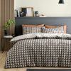 Appletree Jett Cotton Duvet Cover Bedding Set Brown Bracken