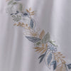 Appletree Julianna Embroidered Duvet Cover Bedding Set White