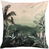 Jungle Outdoor Filled Cushion 43cm x 43cm Blush Forest