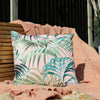 Jungle Outdoor Filled Cushion 43cm x 43cm Blush Forest