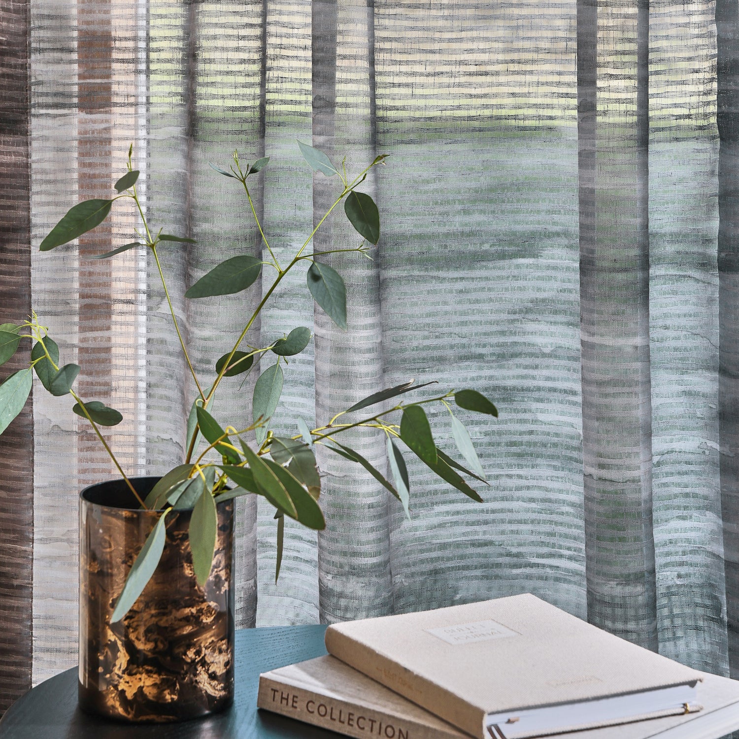 Prestigious Textiles Kaci Voile Fabric Ginger
