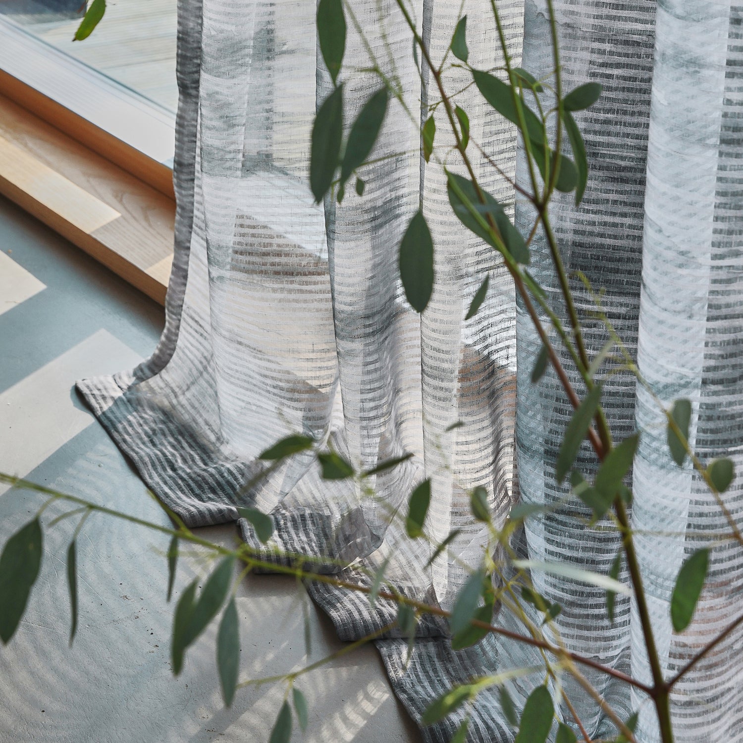 Prestigious Textiles Kaci Voile Fabric Ginger