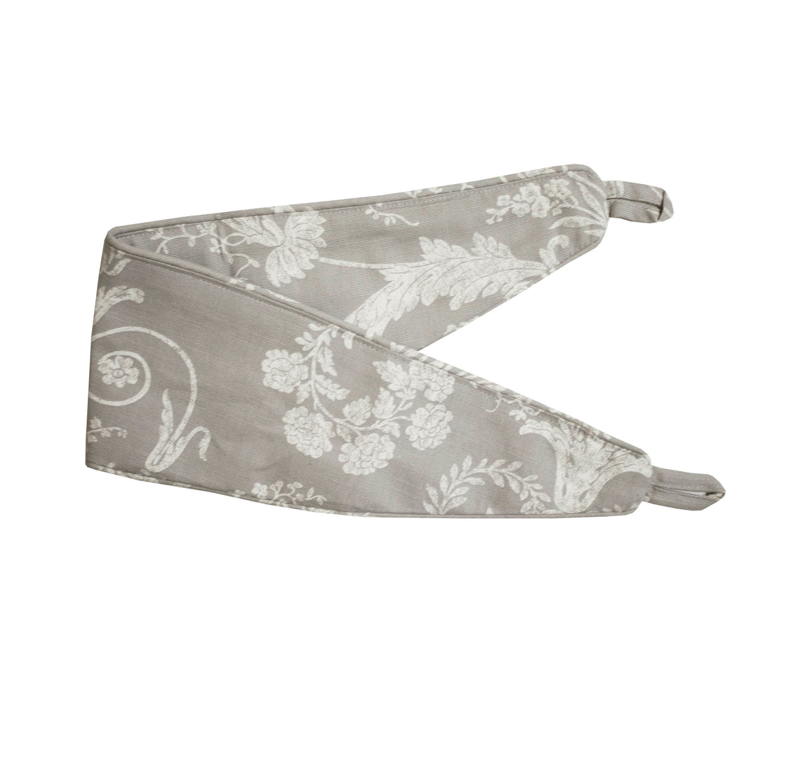 Laura Ashley Josette Ready Made Blackout Curtains Dove Grey