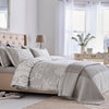 Laura Ashley Josette Duvet Cover Bedding Set Dove Grey