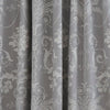 Laura Ashley Josette Ready Made Blackout Curtains Steel