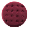 Cambridge Velvet Small Ottoman Footstool Berry Merlot