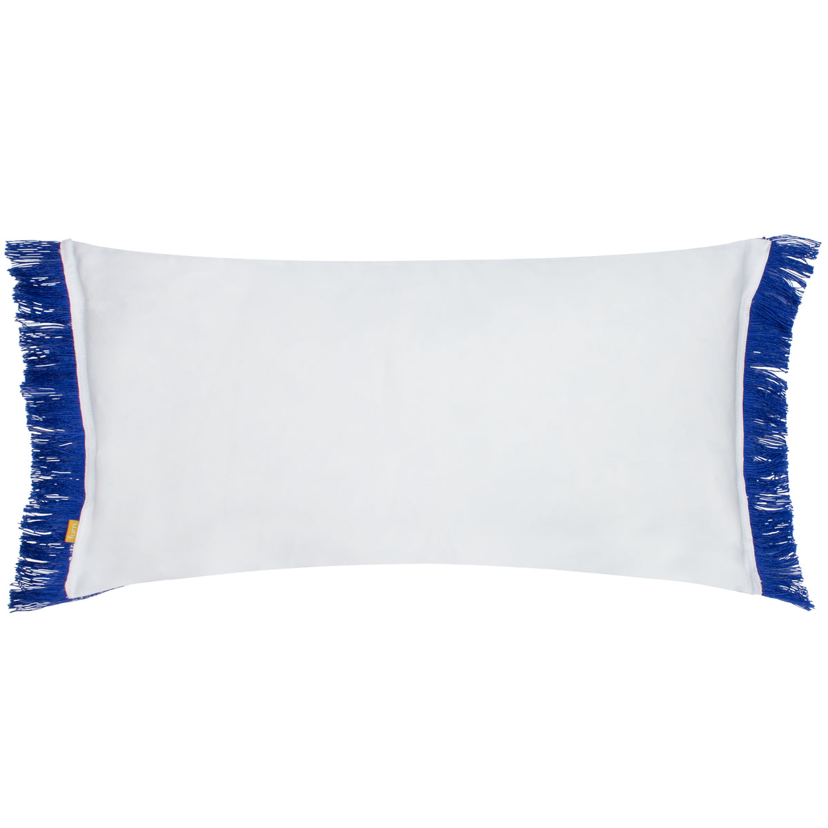 Furn. Kadie Indoor and Outdoor Woven 30cm x 60cm Filled Boudoir Cobalt