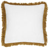 Furn. Kadie Outdoor and Indoor Woven 45cm x 45cm Filled Cushion Gold