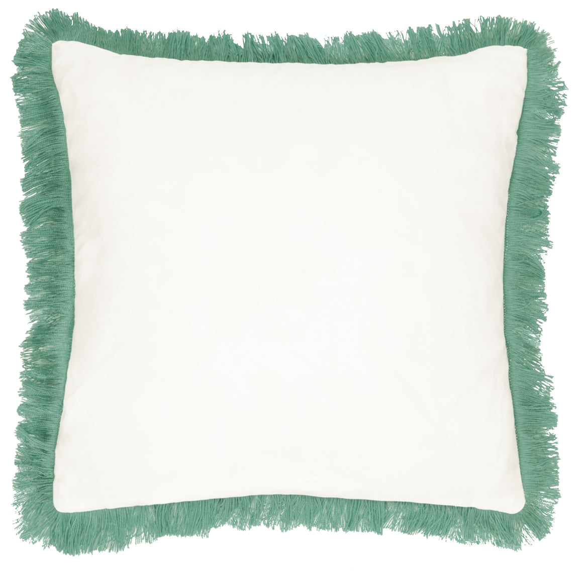 Furn. Kadie Outdoor and Indoor Woven 45cm x 45cm Filled Cushion Green