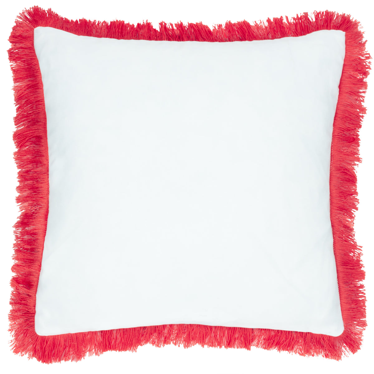 Furn. Kadie Outdoor and Indoor Woven 45cm x 45cm Filled Cushion Pink