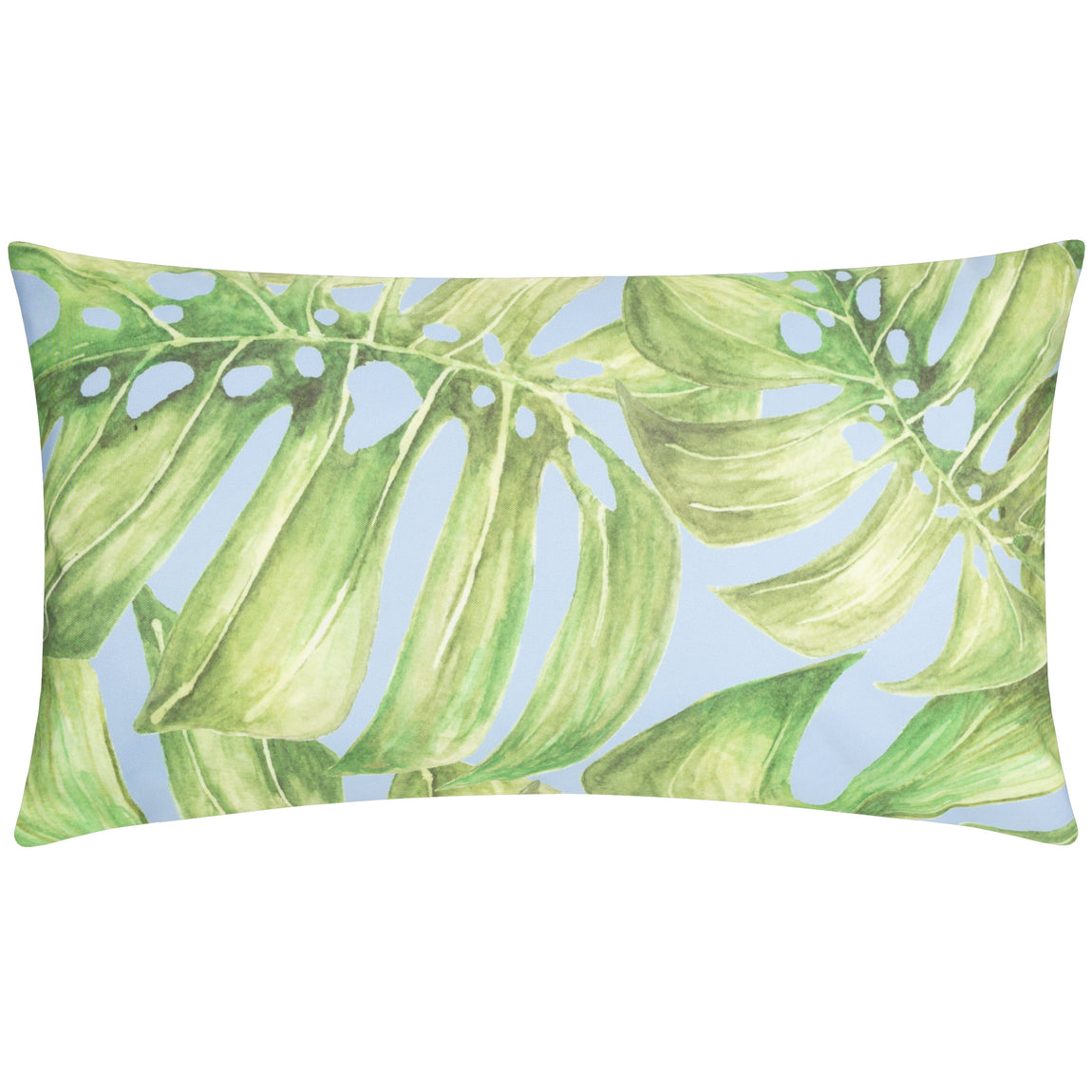 Kali Birds Exotic Boudoir Outdoor Filled Cushion 30cm x 50cm Dark Green