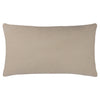 furn. Kalina Embroidered Cotton 35cm x 60cm Filled Boudoir Cushion Yellow