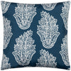 Kalindi Paisley Outdoor Filled Cushion 43cm x 43cm Navy