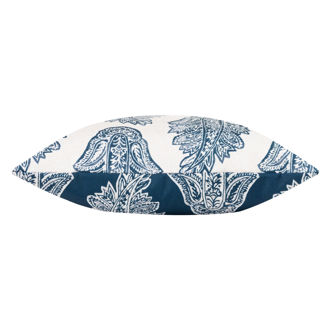 Kalindi Paisley Outdoor Filled Cushion 43cm x 43cm Navy