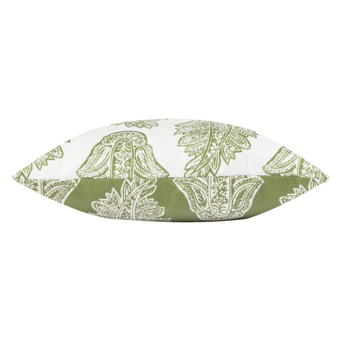 Kalindi Paisley Outdoor Filled Cushion 43cm x 43cm Olive