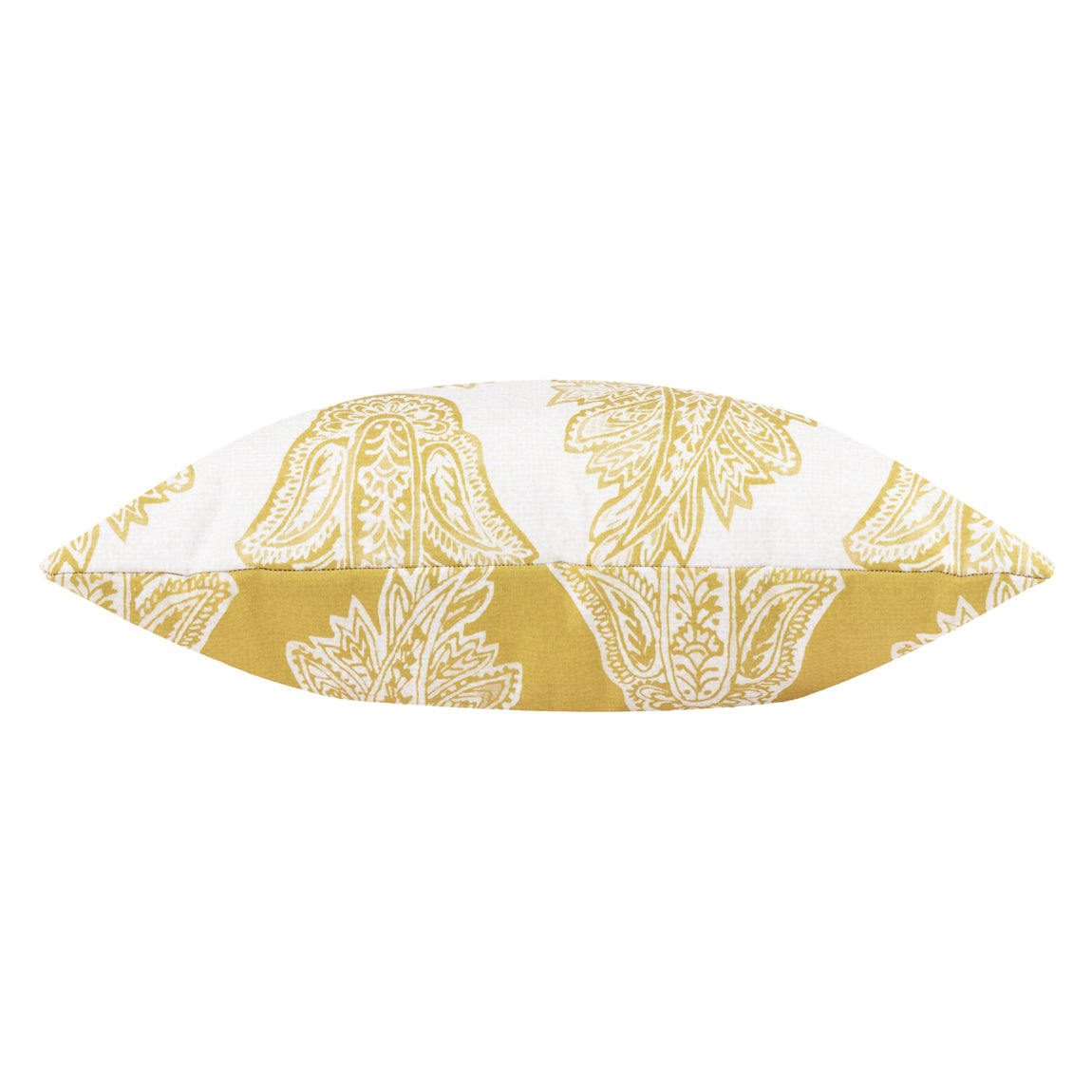 Kalindi Paisley Outdoor Filled Cushion 43cm x 43cm Saffron