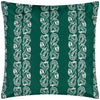 Kalindi Stripe Outdoor Filled Cushion 55cm x 55cm Teal