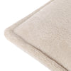 Kallu Faux Fur Filled Cushion 45cm x 45cm Natural