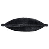 Kallu Faux Fur Filled Cushion 50cm x 50cm Black