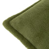 Kallu Faux Fur Filled Cushion 55cm x 55cm Olive