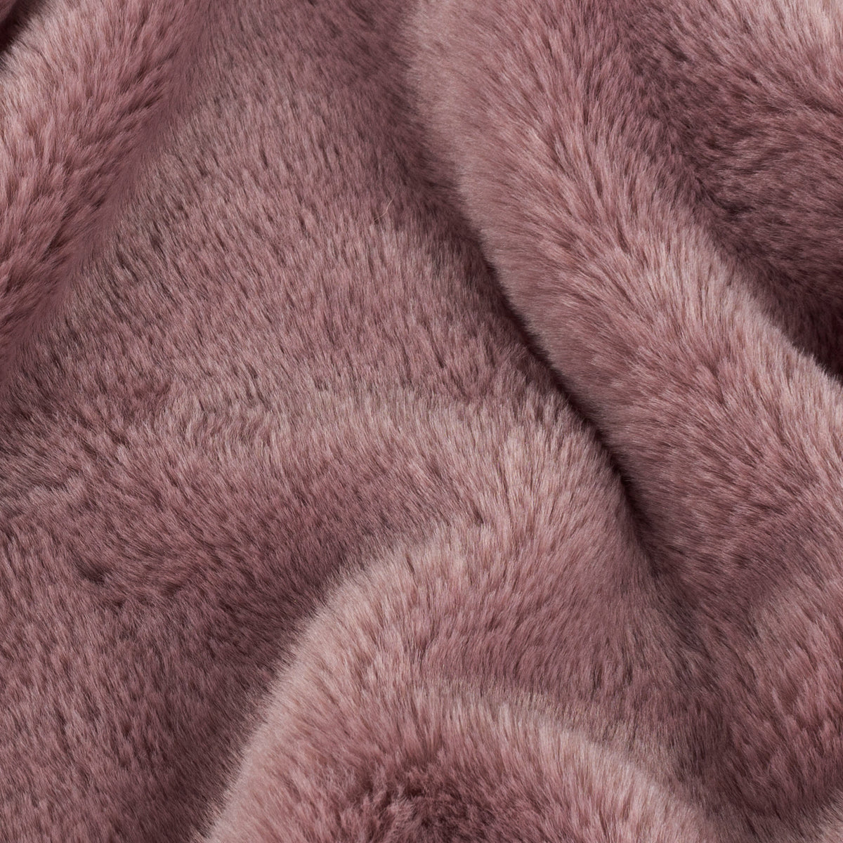 Kallu Double-Sided Faux-Fur 150cm x 200cm Throw Mulberry