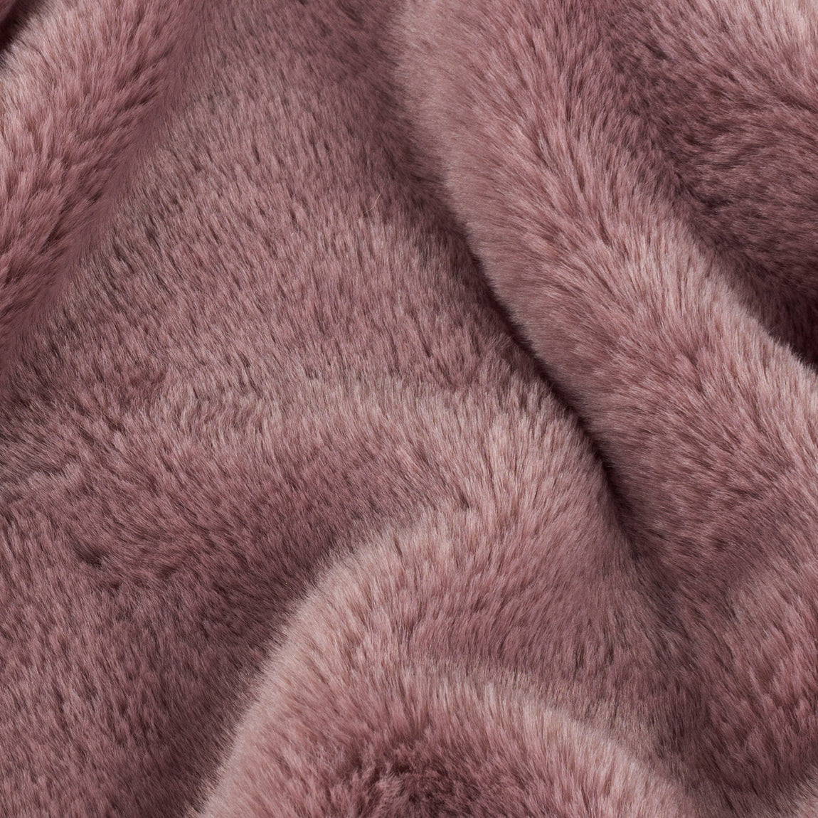 Kallu Double-Sided Faux-Fur 150cm x 200cm Throw Mulberry