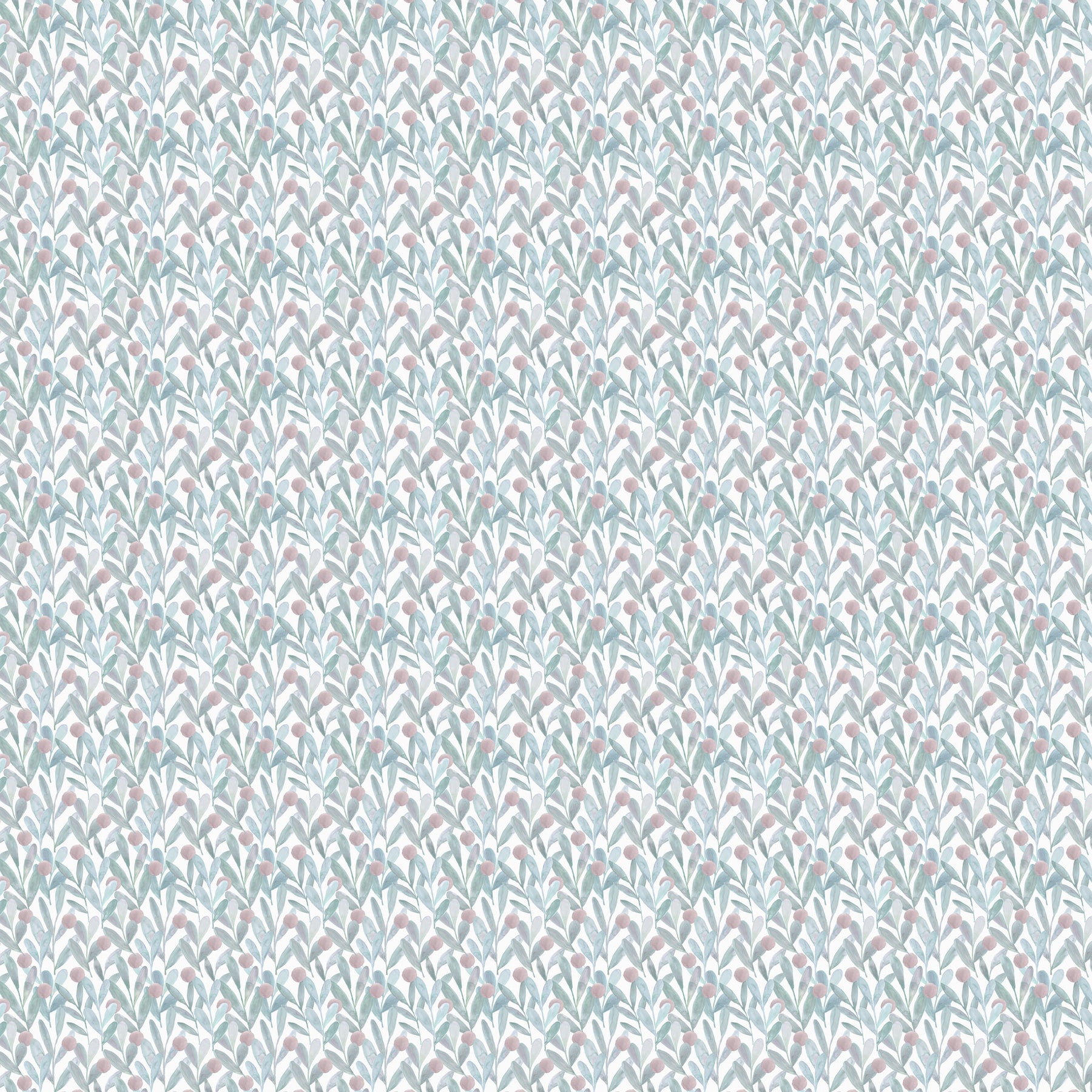 Voyage Maison Katsura Printed Cotton Fabric Mauve