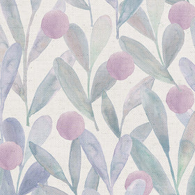 Voyage Maison Katsura Printed Cotton Fabric Violet
