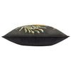 Kielder Forest Hatfield Chenille Piped Filled Cushion 43cm x 43cm Black
