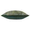 Kielder Forest Fern Khaki Chenille Piped Filled Cushion 43cm x 43cm Green