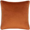 Kielder Forest Swinley Piped Velvet Filled Cushion 43cm x 43cm Cream