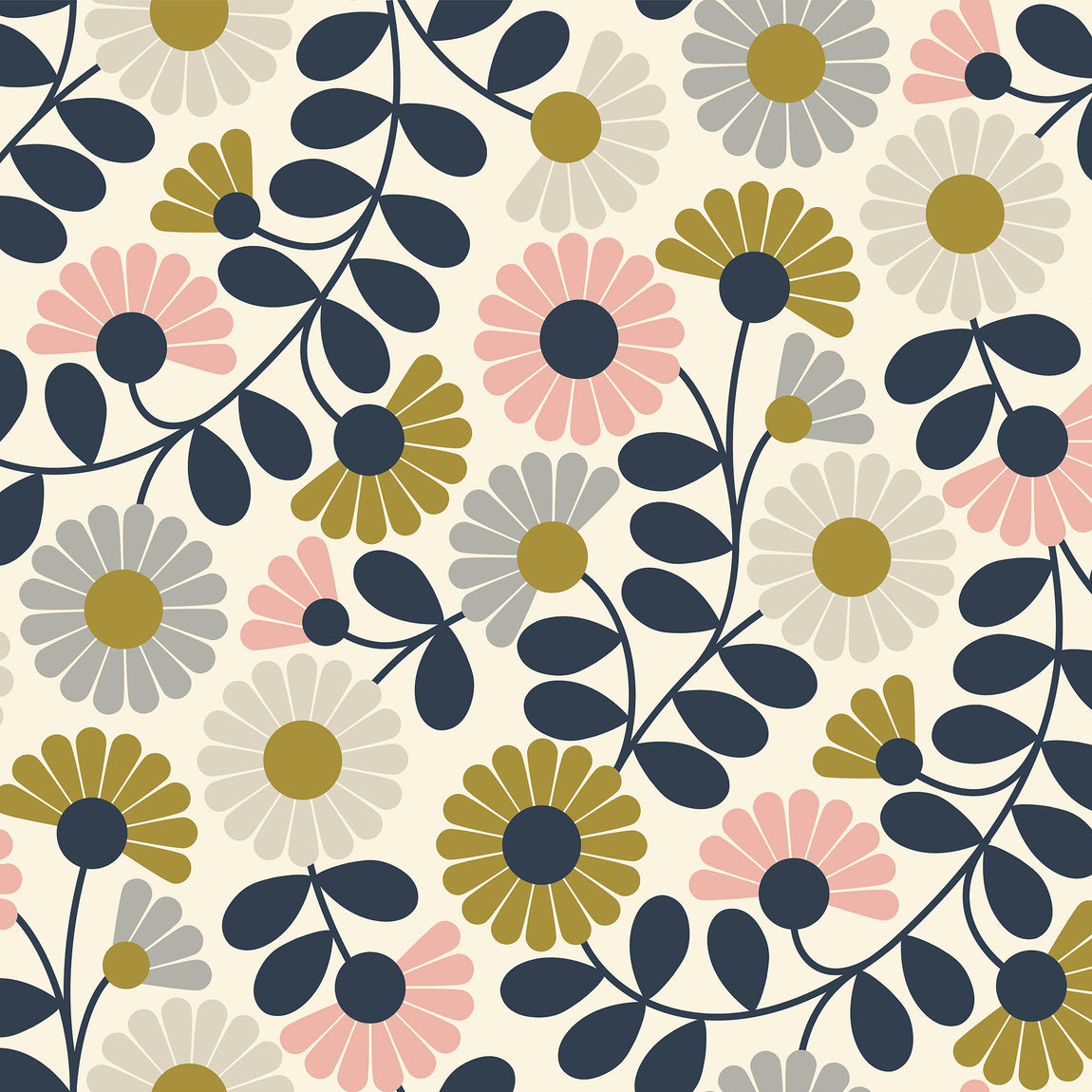 Orla Kiely Kimono Made to Measure Roller Blind Multi