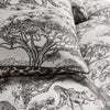 Clarke & Clarke Kisumu Duvet Cover Bedding Set Monochrome