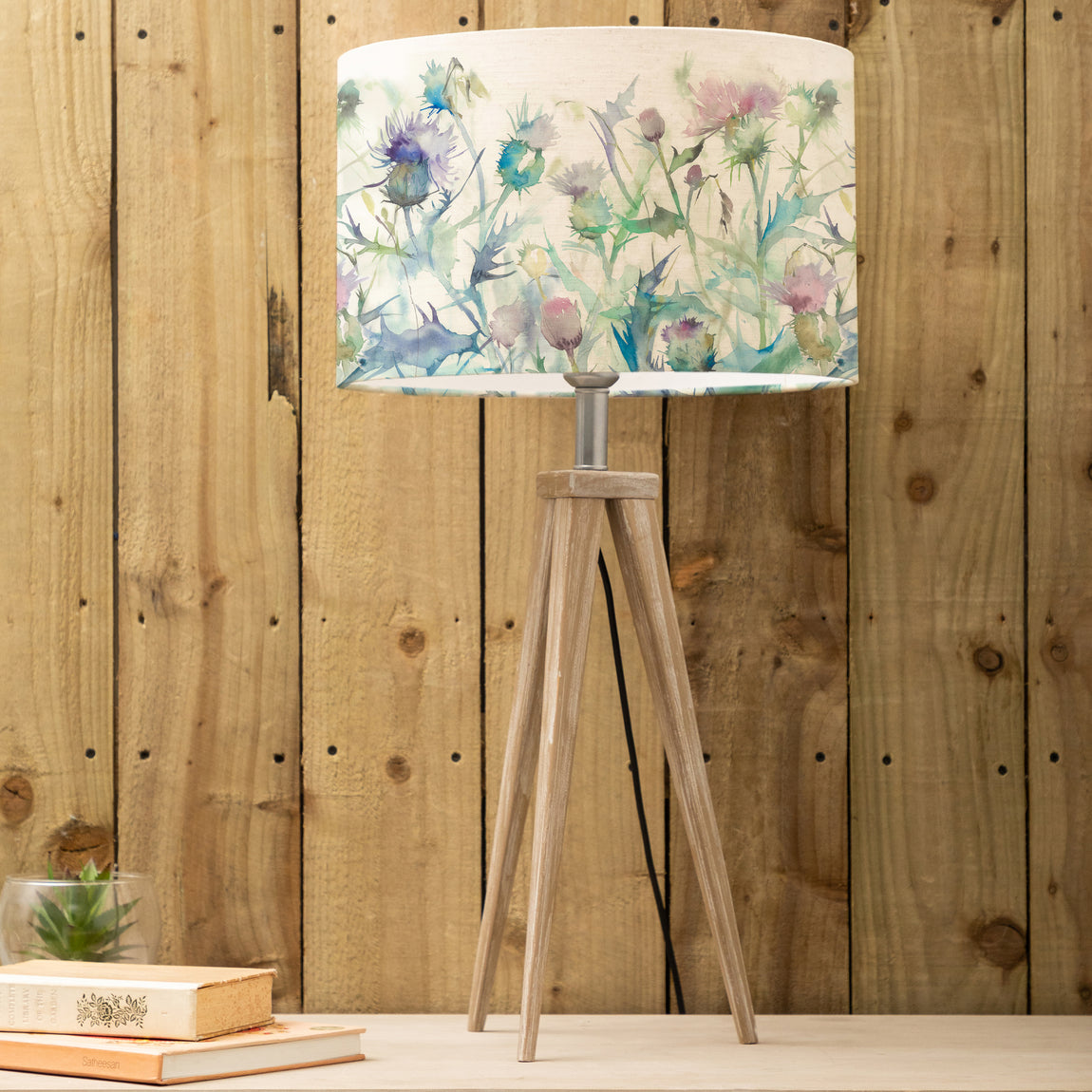 Voyage Maison Aratus 75cm x 40cm Table Lamp Grey Damson