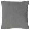 furn. Kobe Velvet 50cm x 50cm Filled Cushion Grey