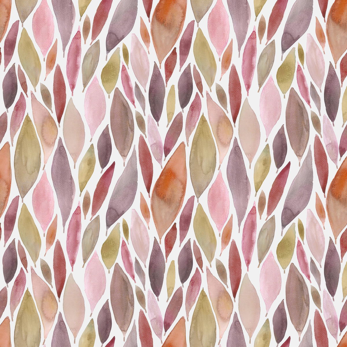 Voyage Maison Koyo Printed Cotton Fabric Mulberry