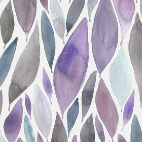 Voyage Maison Koyo Printed Cotton Fabric Violet