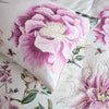 Paoletti Krista Floral Cotton Duvet Cover Bedding Set Lilac