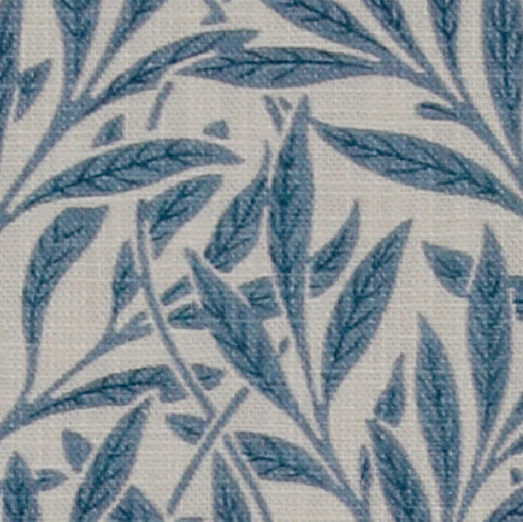 Heritage Salix Made to Measure Roman Blind Wedgewood Blue