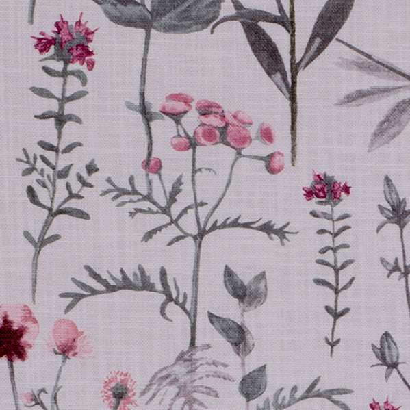Wildflowers Made to Measure Curtain Soft Pink