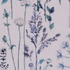 Wildflowers Made to Measure Curtain Indigo