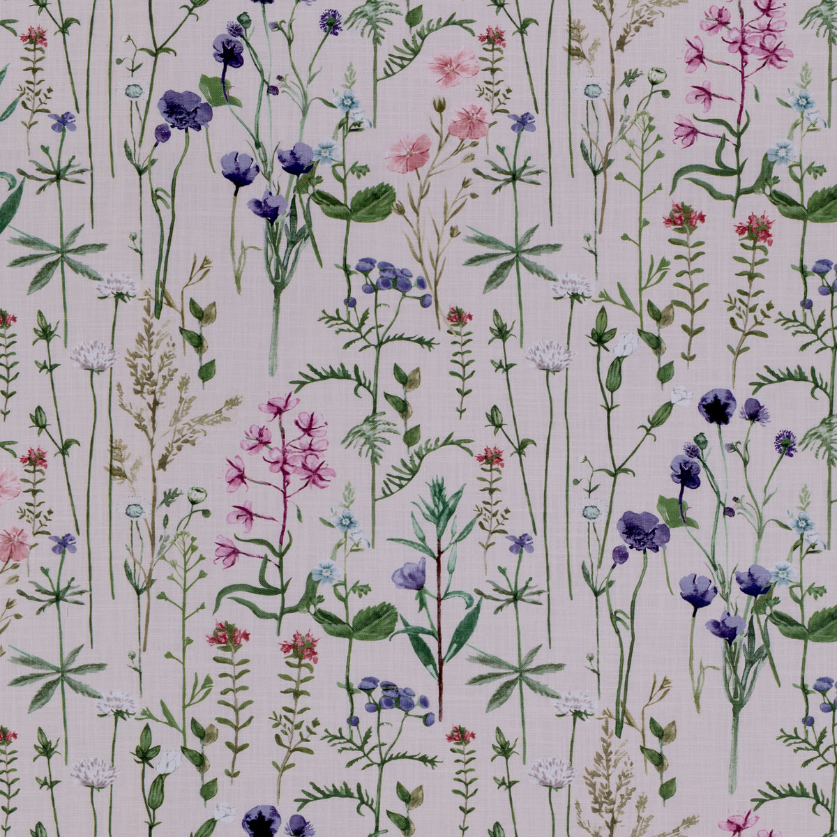 Wildflowers Made to Measure Roman Blind Multi